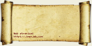 Kristina Sarić vizit kartica